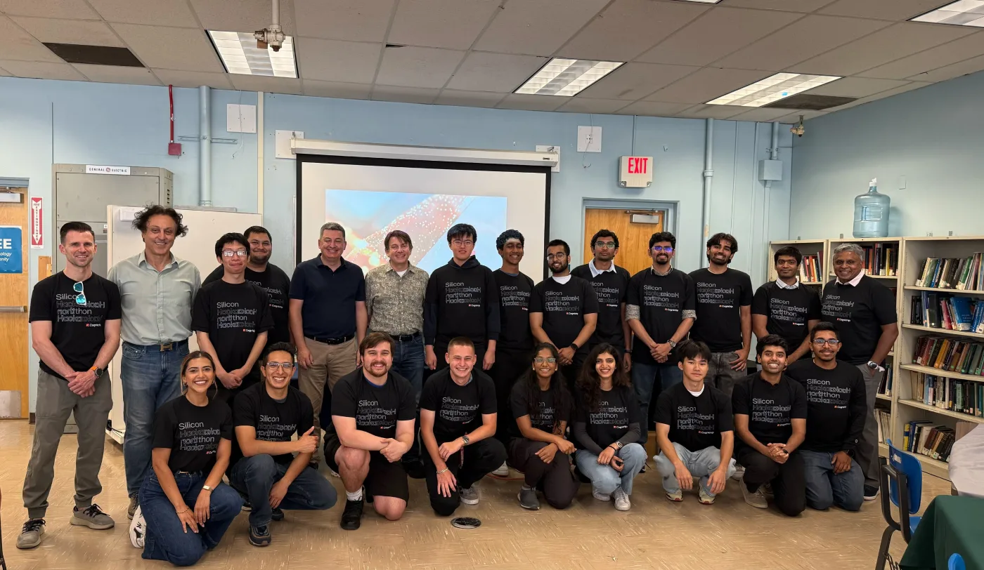 Group photo of all hackathon participants